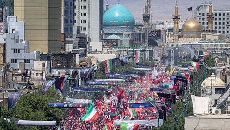 إيران.. قتيلان بإطلاق نار خلال مراسم دفن السيد خامنئي في مشهد